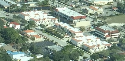 Island Court Venice Aerial View Front